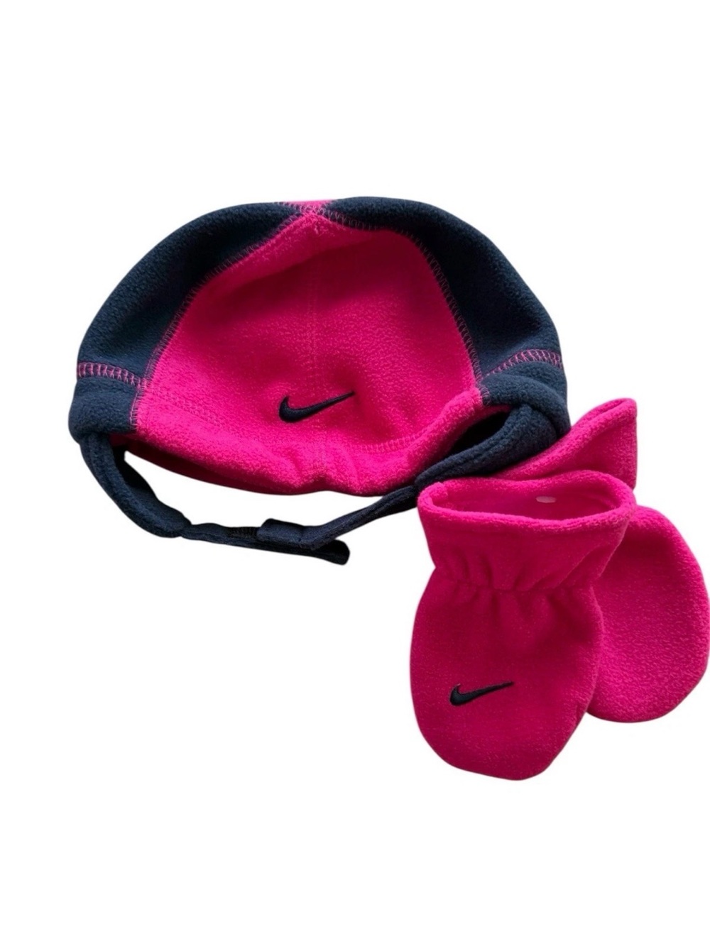 Nike Infant Baby Girl 2-Piece hat and gloves